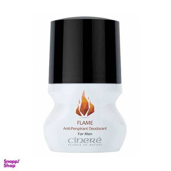 رول ضد تعریق مردانه سینره مدل Flame حجم 50 میلی‌ لیتر