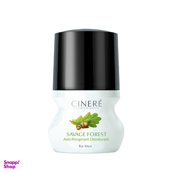 رول ضد تعریق مردانه سینره Cinere مدل Savage Forest حجم 50 میلی‌ لیتر