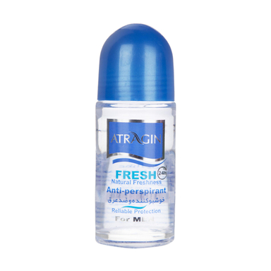 رول ضد تعریق مردانه عطرآگین (Atragin) مدل Blue حجم 50 میلی‌لیتر