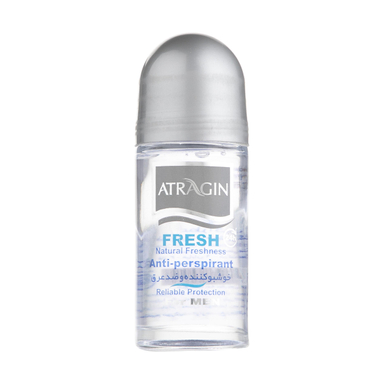 رول ضد تعریق مردانه عطرآگین (Atragin) مدل Gray حجم 50 میلی‌لیتر