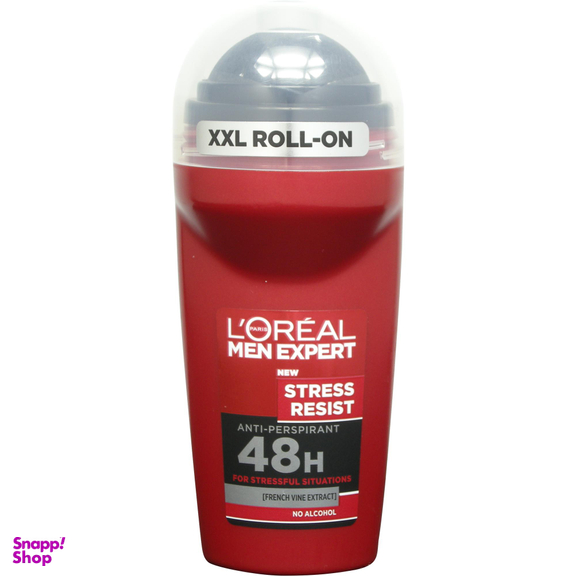 رول ضد تعریق مردانه لورآل (Loreal) سری Men Expert مدل Stress Resist حجم 50 میلیلیتر