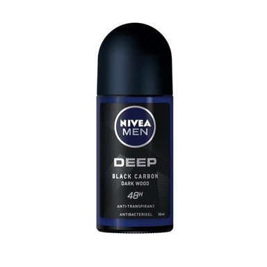 رول ضد تعریق مردانه نیوآ (Nivea) سری deep مدل Black Carbon حجم 50 میلیلیتر
