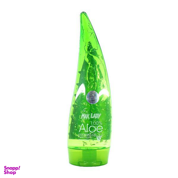 ژل آبرسان مکس لیدی (Max lady) مدل Aloe حجم 300 میلی‌لیتر