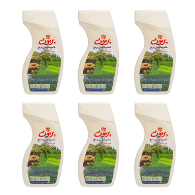 شامپو پرمون (Parmoon) مدل Rice Bran مناسب موی چرب حجم 250 گرم بسته 6 عددی