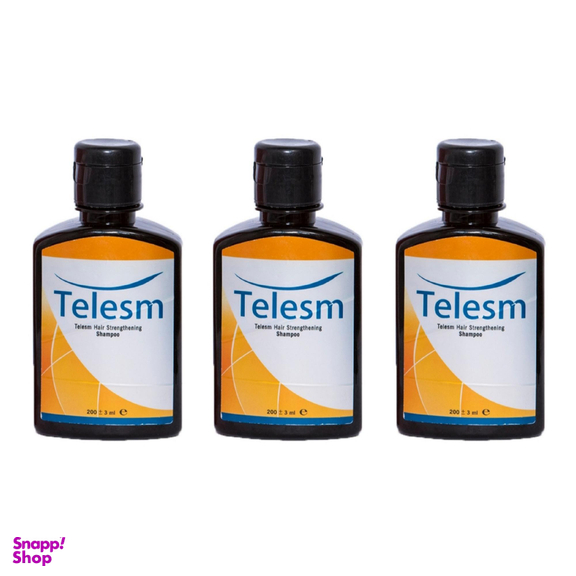 شامپو تقویت کننده مو طلسم (Telesm) مدل Anti Hair Loss حجم 200 میلی‌لیتر بسته 3 عددی