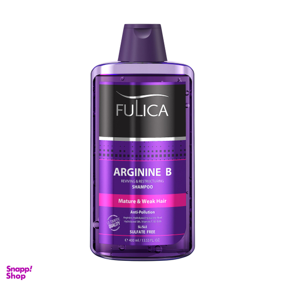 شامپو مو تقویت کننده فولیکا مدل Arginine B حجم 400 میلی لیتر