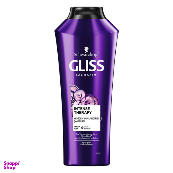 شامپو مو تقویت کننده مو گلیس (Gliss) مدل Intense Therapy حجم 500 میلی‌ لیتر