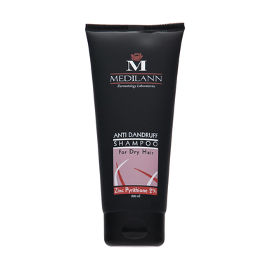 شامپو مو مدیلن (Medilann) مدل Zinc Pyrithione2% Anti Dandruff مناسب موی خشک حجم 200 میلی لیتر