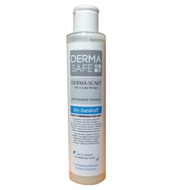 شامپو ضدشوره مو درماسیف (Dermasafe) مدل DERMA SCALP حجم 200 میلی‌لیتر
