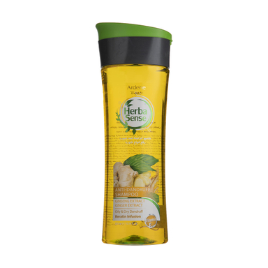 شامپو کراتینه مو آردن (Ardene) سری هرباسنس مدل Anti Dandurff حجم 300 میلی‌ لیتر