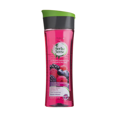 شامپو کراتینه مو آردن (Ardene) سری هرباسنس مدل Color Enhancing حجم 300 میلی‌ لیتر