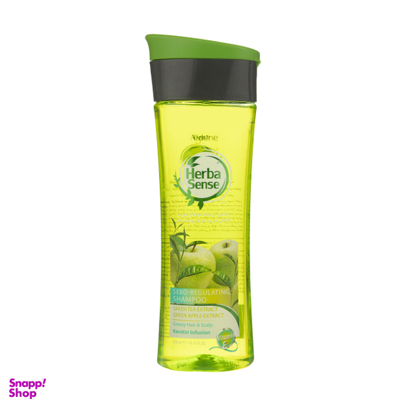 شامپو کراتینه مو آردن (Ardene) سری هرباسنس مدل Sebo Regulating حجم 300 میلی‌ لیتر