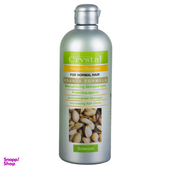 شامپو کریستال (Crystal) مدل پسته حجم 400 میلی‌لیتر
