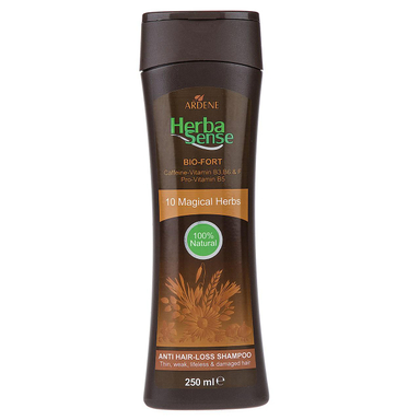 شامپو مو آردن (Ardene) سری هرباسنس مدل Bio Fort حجم 250 میلی‌ لیتر
