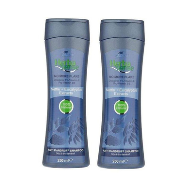 شامپو مو آردن (Ardene) سری هرباسنس مدل No More Flake حجم 250 میلی‌ لیتر بسته 2 عددی