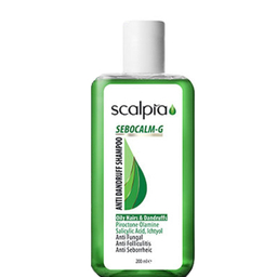 شامپو مو اسکالیپا (Scalpia) مدل Sebocalm G حجم 200 میلی‌لیتر