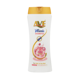 شامپو مو اوه (Ave) مدل Vitamix Zinc مناسب موی خشک وزن 400 گرم
