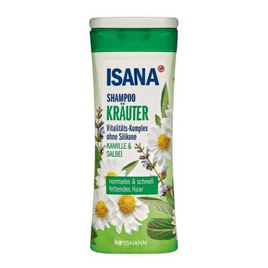 شامپو مو ایسانا (Isana) مدل Krauter حجم 300 میلی‌لیتر