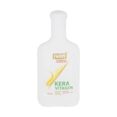 شامپو مو ایوان (Ivan) مدل Kera Vitagen حجم 250 میلی‌لیتر