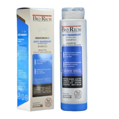 شامپو مو بایو ریچ (Bio rich) مدل Anti Dandruff D حجم 250 میلیلیتر