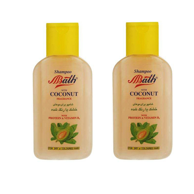 شامپو مو بس (Bath) مدل Coconut وزن 280 گرم بسته 2 عددی