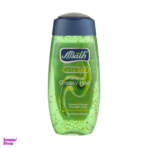 شامپو مو بس (Bath) مدل Vita Cap مناسب موی چرب وزن 280 گرم