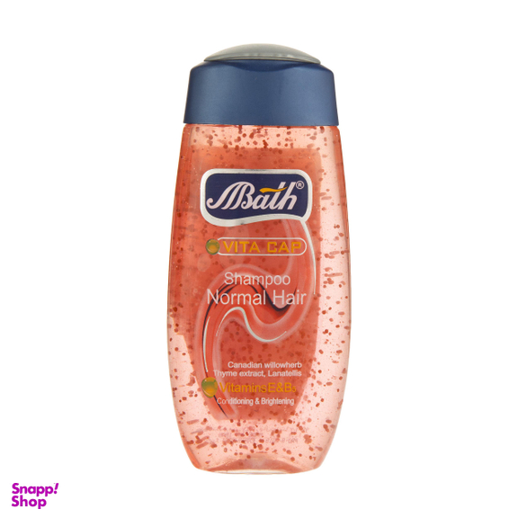 شامپو مو بس (Bath) مدل Vita Cap مناسب موی معمولی وزن 280 گرم