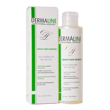 شامپو مو درمالاین (Dermaline) مدل 01 حجم 250 میلی‌لیتر