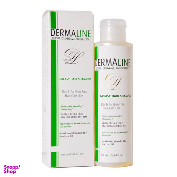 شامپو مو درمالاین (Dermaline) مدل 01 حجم 250 میلی‌لیتر