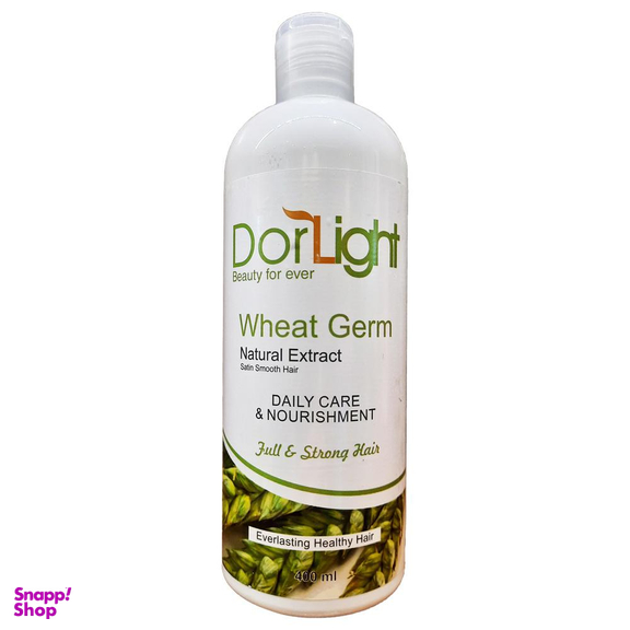 شامپو مو دورلایت (Dorlight) مدل جوانه گندم حجم 400 میلی‌لیتر