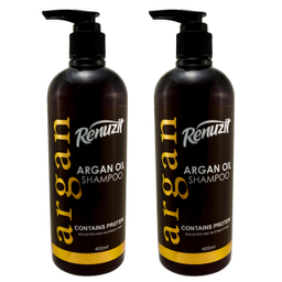 شامپو مو رینوزیت (Renuzit) مدل ARGAN OIL حجم 400 میلی‌لیتر بسته 2 عددی