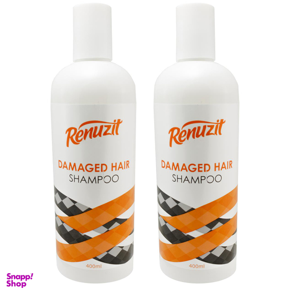 شامپو مو رینوزیت (Renuzit) مدل DAMAGED HAIR حجم 400 میلی‌لیتر مجحوعه 2 عددی