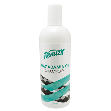 شامپو مو رینوزیت (Renuzit) مدل MACADAMIA OIL حجم 400 میلی‌لیتر