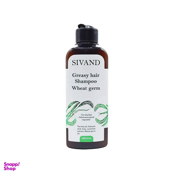 شامپو مو سیوند (Sivand) مدل Weat Germ حجم 200 میلی‌لیتر