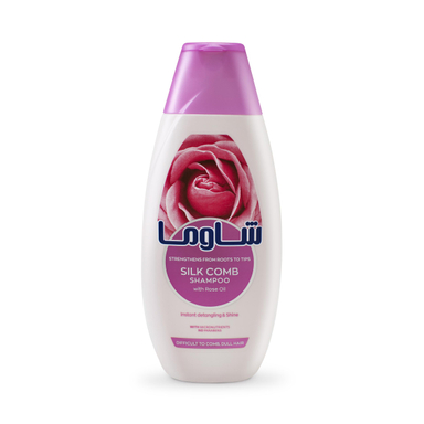 شامپو مو شاوما مدل Silk Comb حجم 400 میلی‌ لیتر