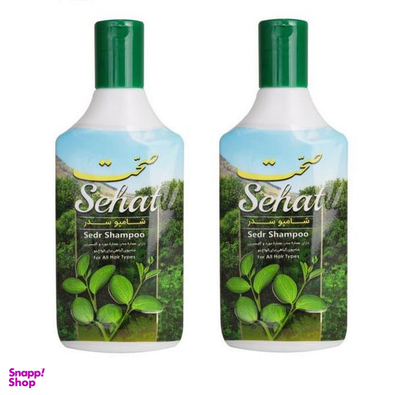 شامپو مو صحت (Sehat) مدل سدر حجم 300 میلی‌لیتر بسته 2 عددی