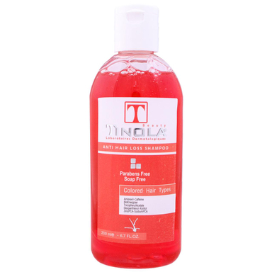 شامپو مو ضد ریزش و تقویت کننده تینولا بیوتی (Tinola beauty) کد TI04 حجم 200 میلی‌لیتر