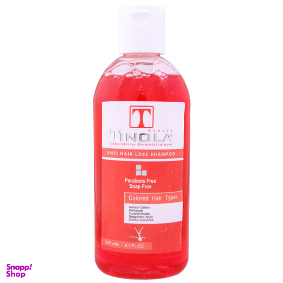 شامپو مو ضد ریزش و تقویت کننده تینولا بیوتی (Tinola beauty) کد TI04 حجم 200 میلی‌لیتر