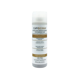 شامپو مو کپیدرما (Capiderma) مدل Keratin حجم 200 میلی‌لیتر