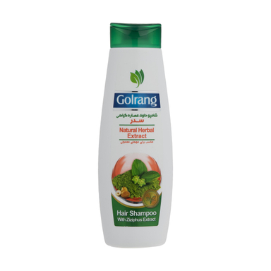 شامپو مو گیاهی گلرنگ (Golrang) مدل Cedar وزن 400 گرم