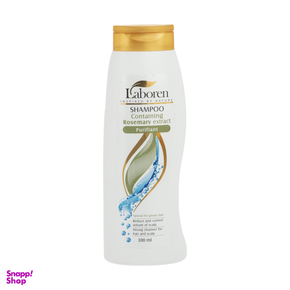 شامپو مو لابورن (Laboren) مدل Rosemary Extract حجم 300 میلیلیتر