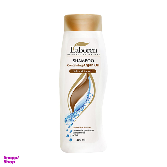 شامپو مو لابورن (Laboren) مدل Soft And Smooth حجم 300 میلیلیتر