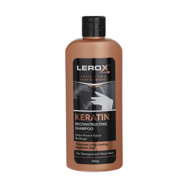 شامپو مو لروکس مدل Keratin حجم 300 میلی‌ لیتر