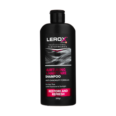شامپو مو لروکس (Lerox) مدل Nurturing و Hair Care حجم 300 میلی‌لیتر