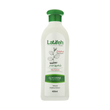شامپو مو لطیفه (Latifeh) مدل Glycerine حجم 400 میلی‌لیتر