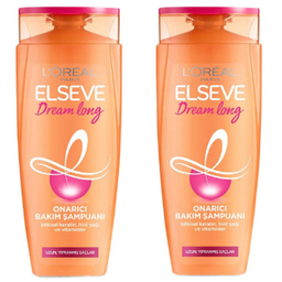 شامپو مو لورآل (Loreal) سری ELSEVE مدل DREAM LONG حجم 450 میلی‌لیتر بسته 2 عددی