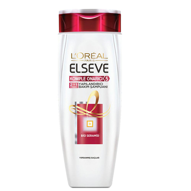 شامپو مو لورآل (Loreal) سری Elseve مدل Total Repair 5 حجم 520 میلیلیتر