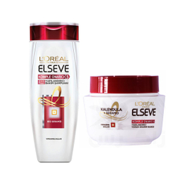 شامپو مو لورآل (Loreal) مدل Total Repair 5 حجم 520 میلی‌لیتر به همراه ماسک مو حجم 300 میلی‌لیتر