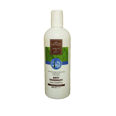 شامپو مو هانادی (Hanadi) مدل Anti Dandruff حجم 400 میلی‌لیتر