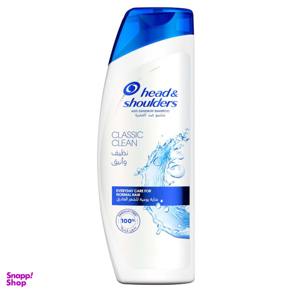 شامپو مو هد اند شولدرز (Head & shoulders) مدل Classic Clean حجم 400 میلی‌لیتر